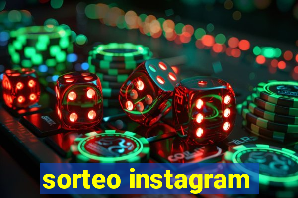 sorteo instagram